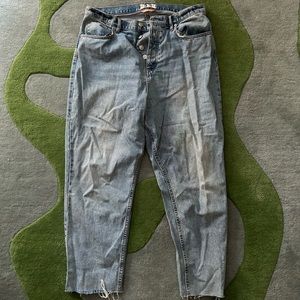 Crvy denim mom jeans